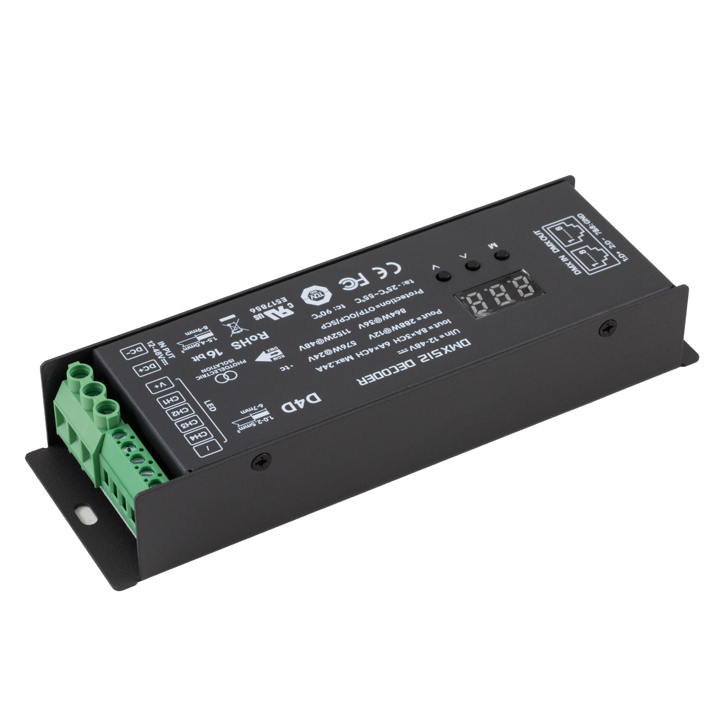 D4D DMX RDM CV decoder